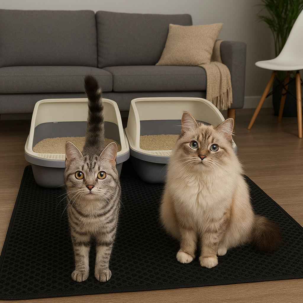 Estera de arena para gatos